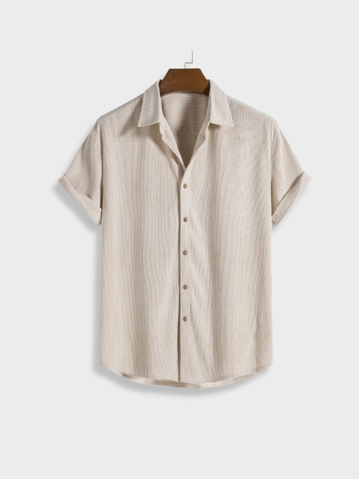 Heren Corduroy Zomerset met Knoopsluiting – Sven