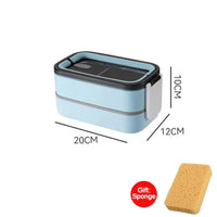 2-Laagse RVS Bento Lunchbox - MealMate