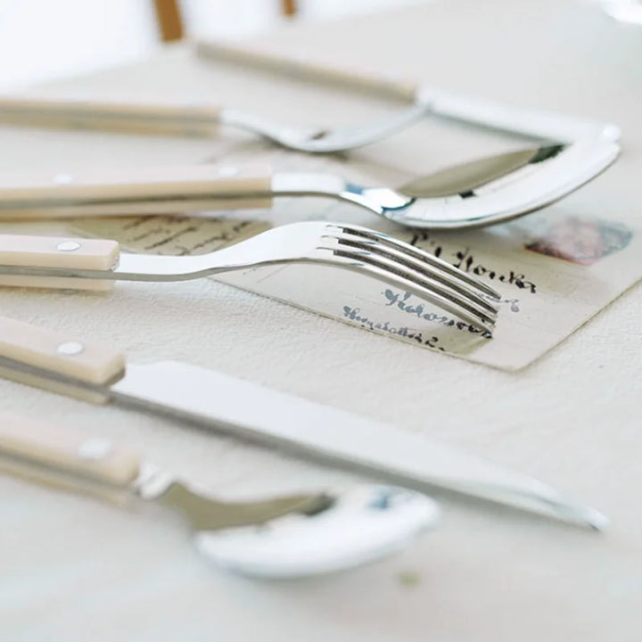 24-Delige Roestvrijstalen bestekset met Gegraveerd Design - BistroLine