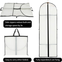 Lange Jurk Opslaghoes – 180 cm met Rits en Venster (1 Kopen, Krijg 1 GRATIS)