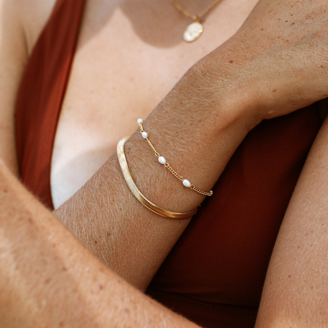 Armband met Zoetwaterparels - Amara