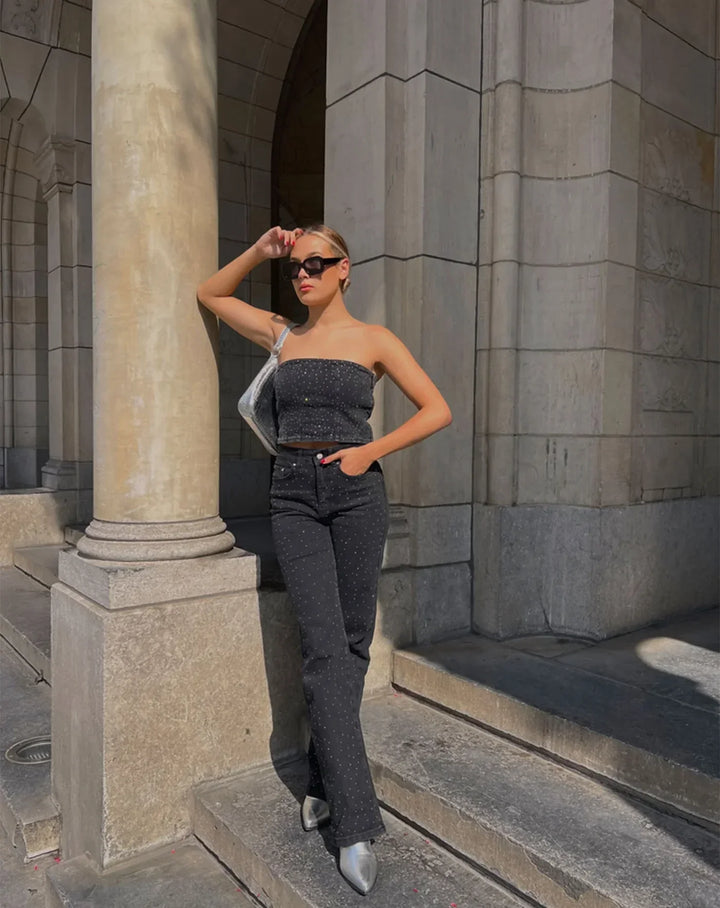 Glitter Dames Jeans - Luminara