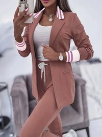 Casual Streetwear Gestreepte Set - Sophie
