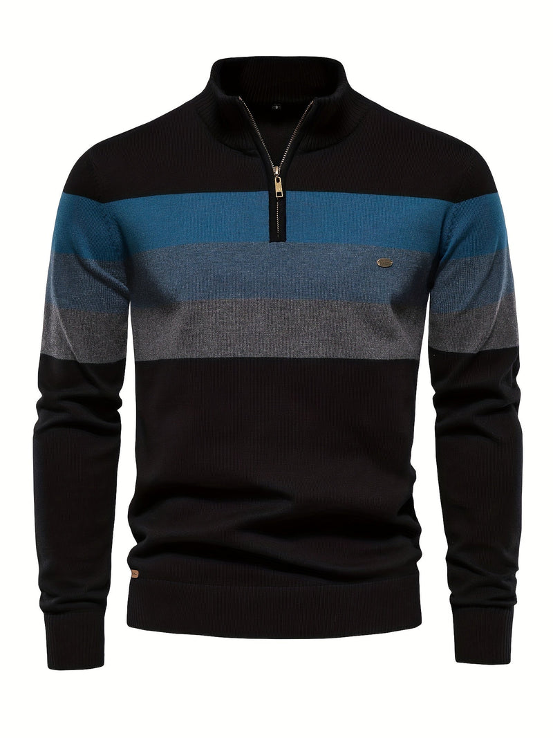 Katoenen Gebreide Heren Trui - Wyatt