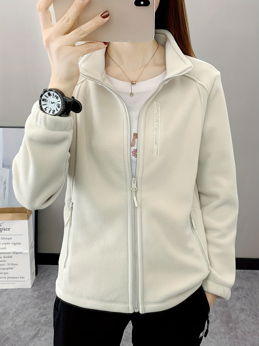 Ademende polarowa kurtka - Aurora