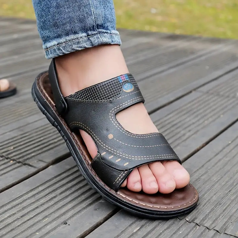 Stijlvolle Herensandalen met Hakband – Strider