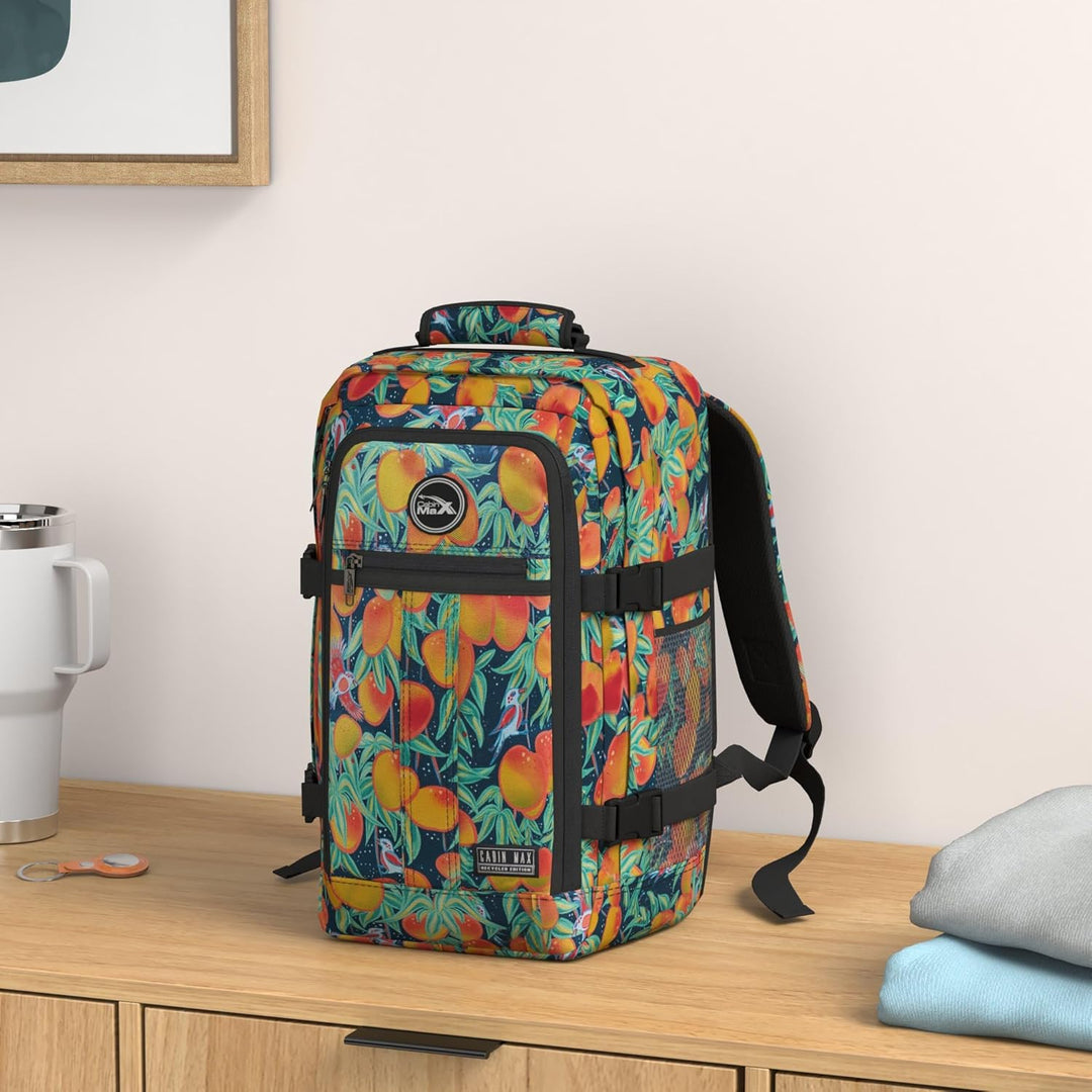 Mini Handbagage Rugzak 30L Onderzit Handbagage met Organiser Vak