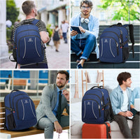 Waterdichte Laptop Rugzak met USB Poort & Anti-Diefstal Ontwerp – TechPro (1+1 GRATIS Tijdelijke Actie)
