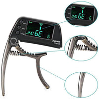 2-in-1 Gitaar Capo & Tuner – TuneGrip