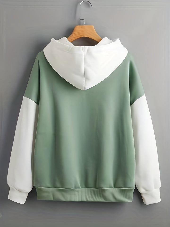 Schattige Dames Hoodie met Kangoeroezak - Amira
