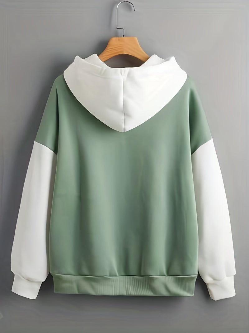 Schattige Dames Hoodie met Kangoeroezak - Amira
