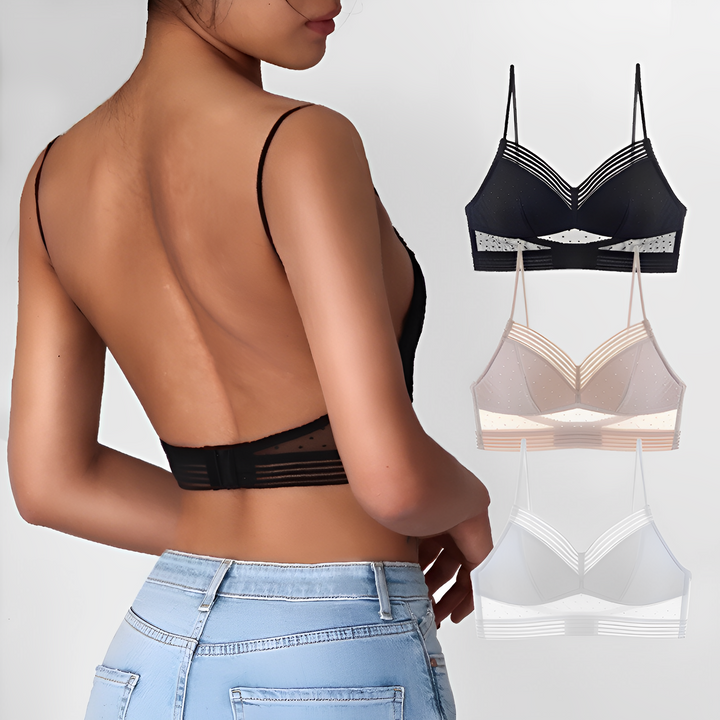 Naadloze bralette BH met V-hals - 1 kopen, 1 gratis - Clara