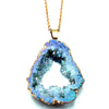 Natuurlijke Kristallen Geode Hanger - Gaia