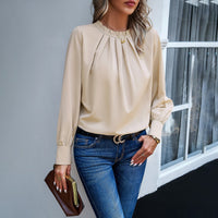 Dames Top met Plooidetail – Amara