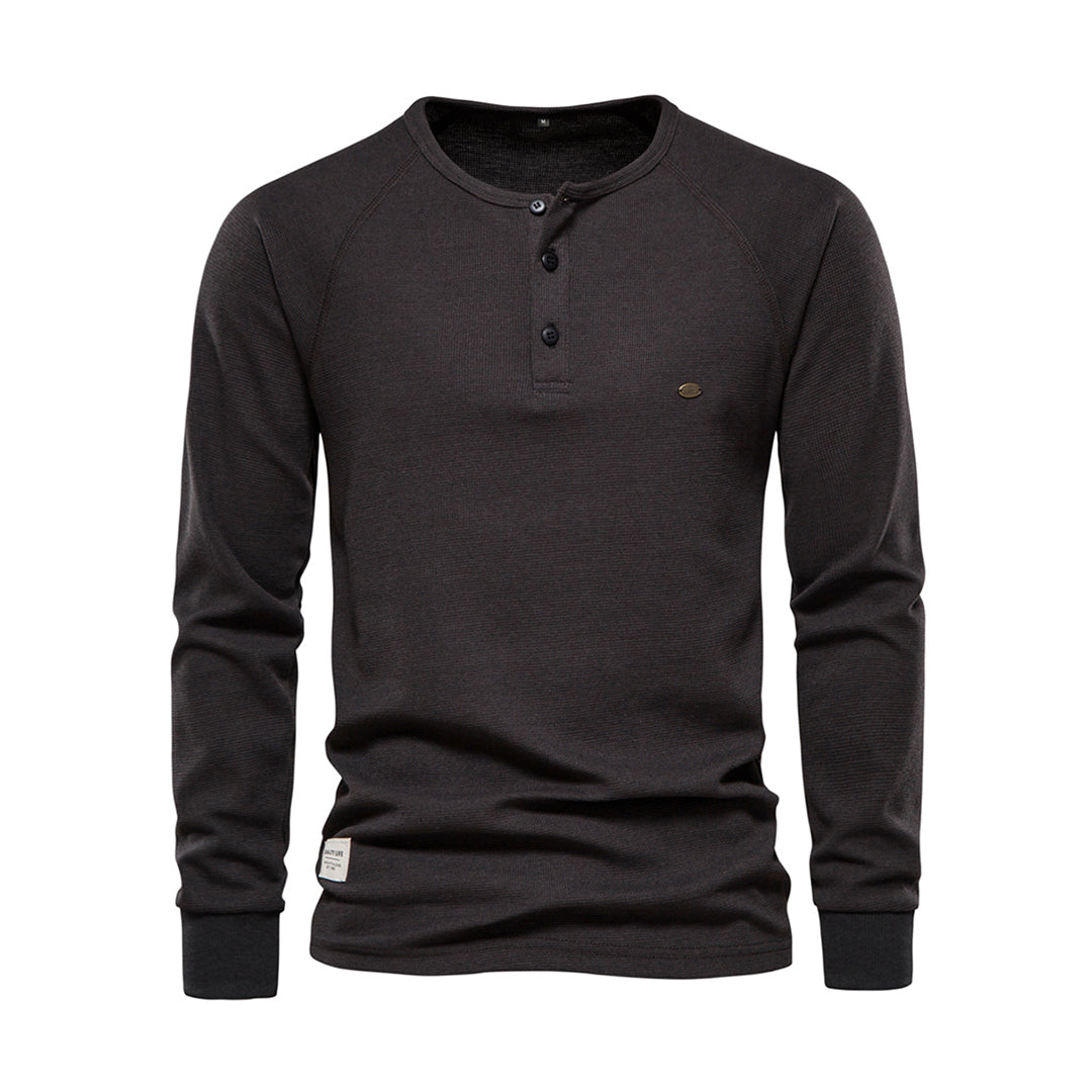 Stijlvol Heren Shirt met Lange Mouwen - Milo