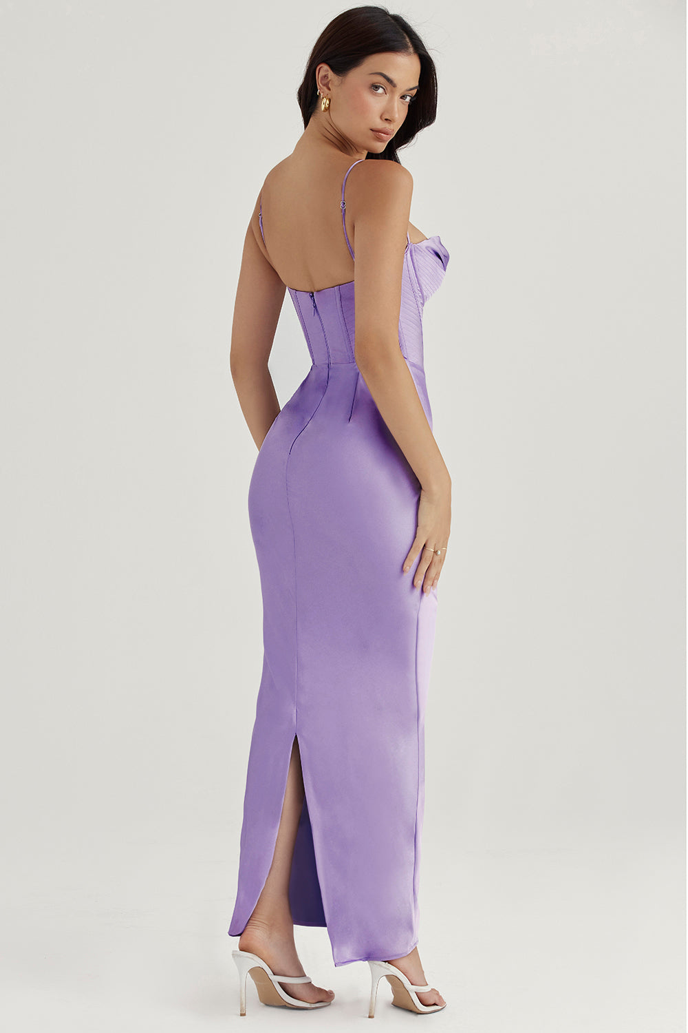 Trendy Korset Maxi Jurk - Isabella