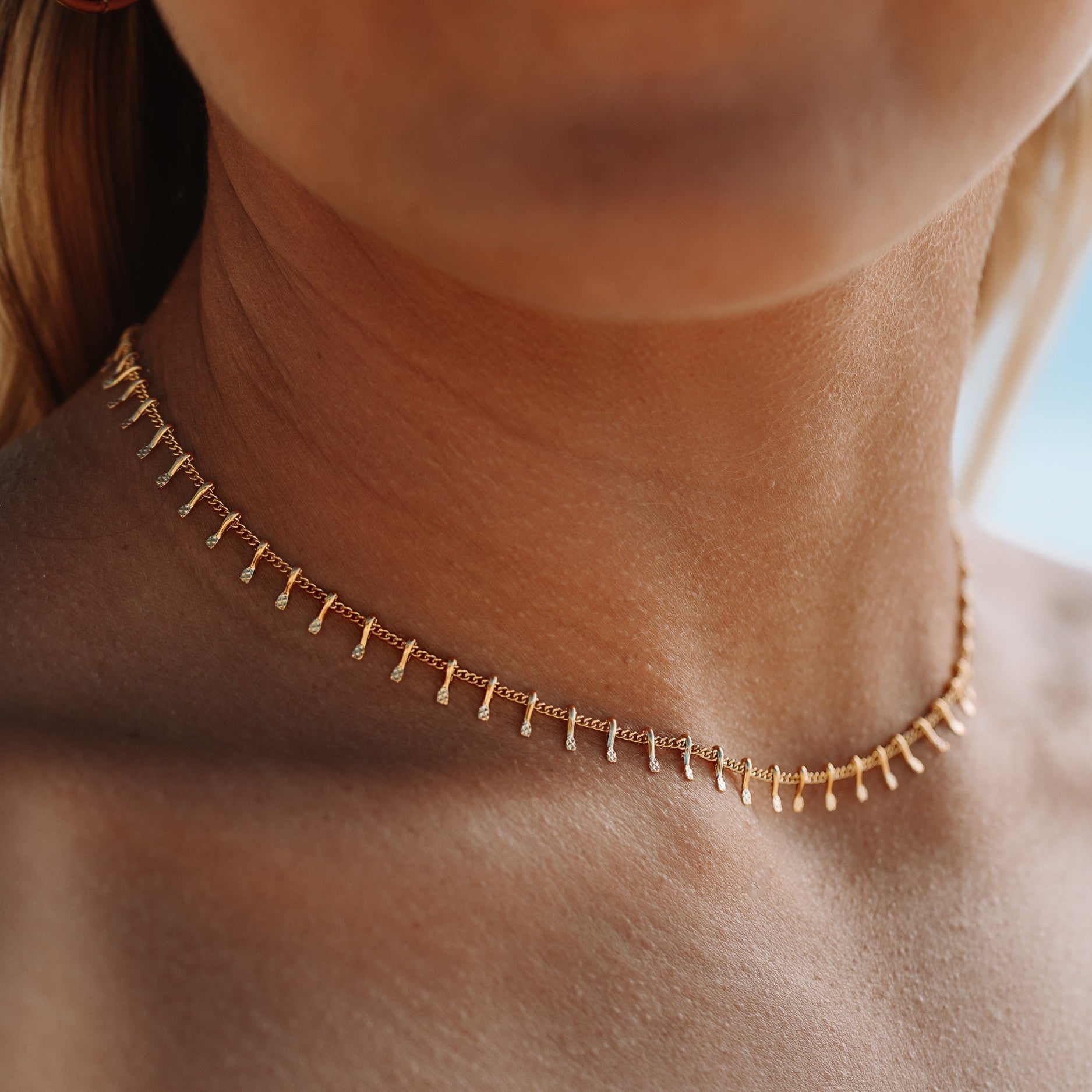 Minimalistische Choker voor Dames - Antigua