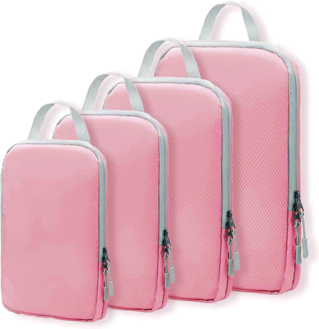 Uitbreidbare Compressie Inpak Cube Set – 4-delige Reisorganisers