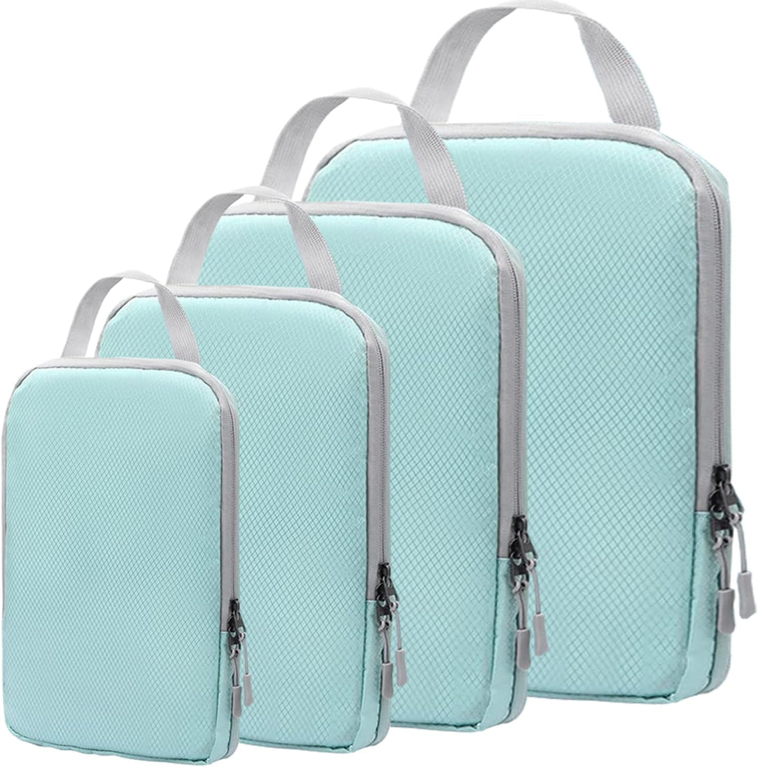 Uitbreidbare Compressie Inpak Cube Set – 4-delige Reisorganisers