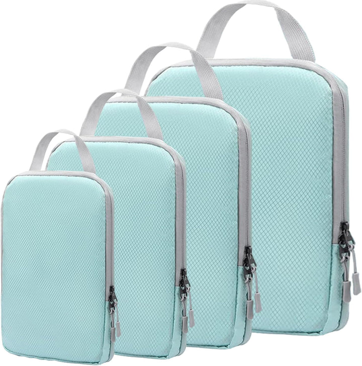 Uitbreidbare Compressie Inpak Cube Set – 4-delige Reisorganisers