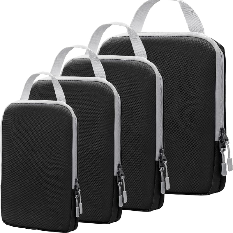 Uitbreidbare Compressie Inpak Cube Set – 4-delige Reisorganisers