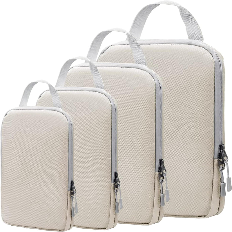 Uitbreidbare Compressie Inpak Cube Set – 4-delige Reisorganisers