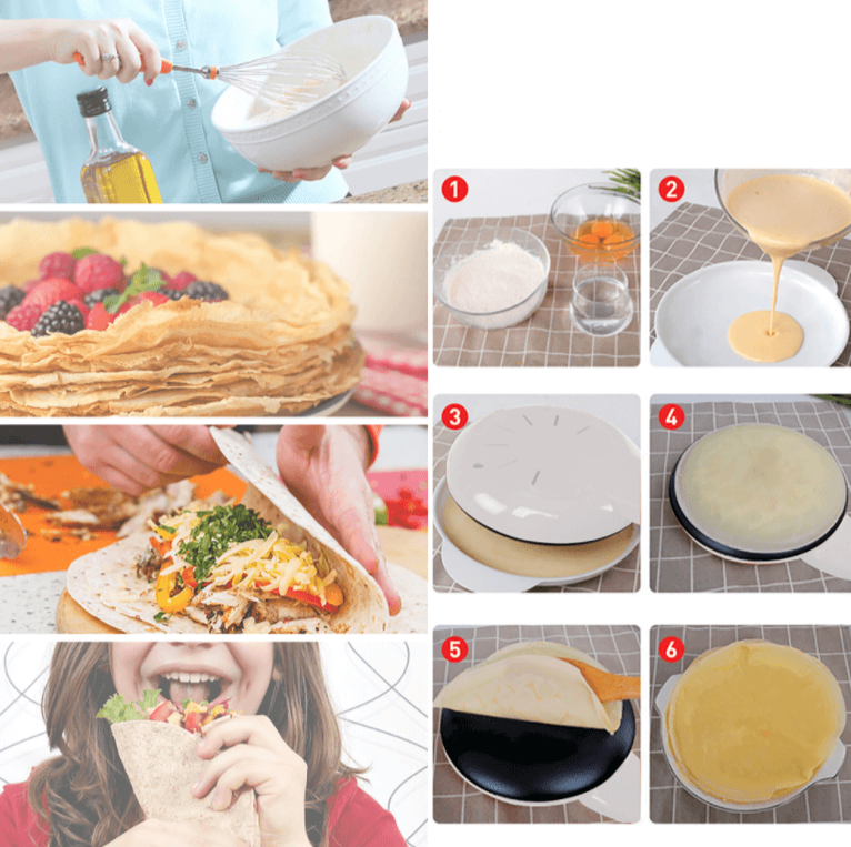 Elektrische Crêpe Maker - CrepeMaster