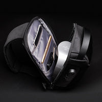 Compact Waterbestendige Schoudertas voor Mannen – Diefstalpreventie met USB-Poort