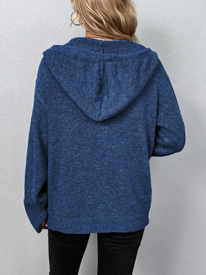 Gebreide Cardigan met Capuchon - Mila