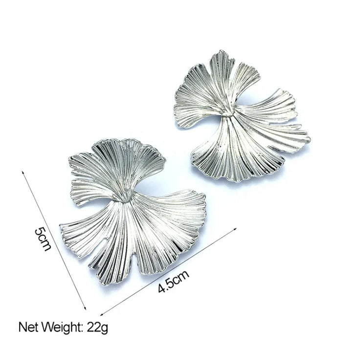 Bloemen Oorbellen in Goud en Zilver - Liora