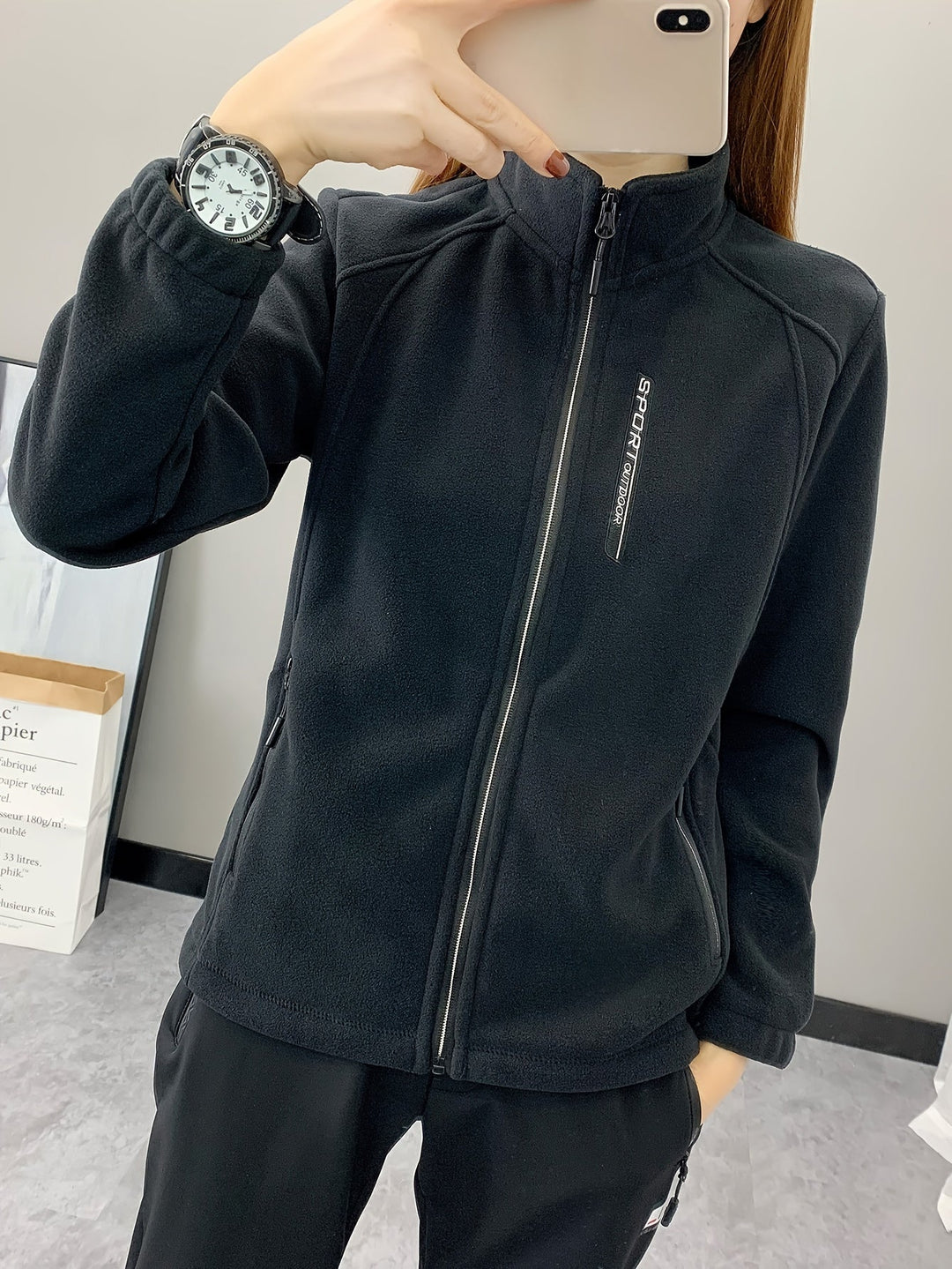 Ademende polarowa kurtka - Aurora