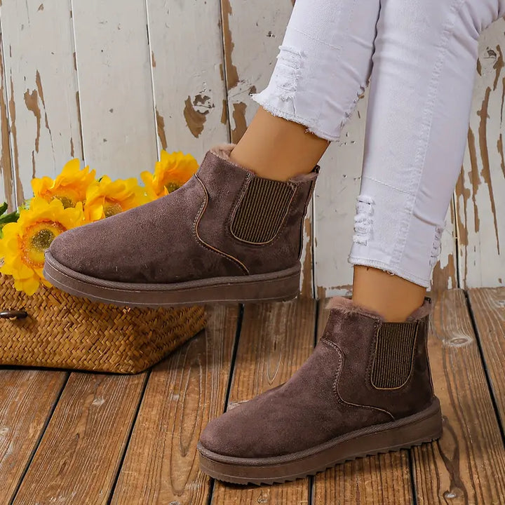 Comfy Thermische Slip-on Snowboots - Sofia