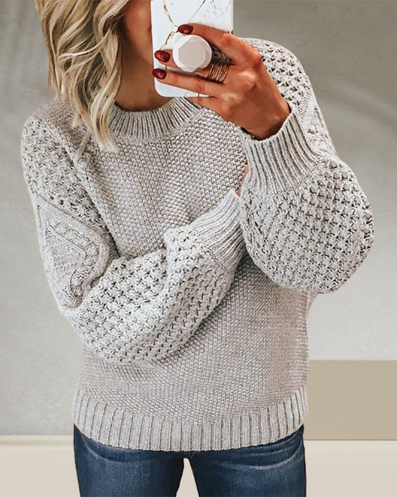 Basic Pullover Trui - Evelyn