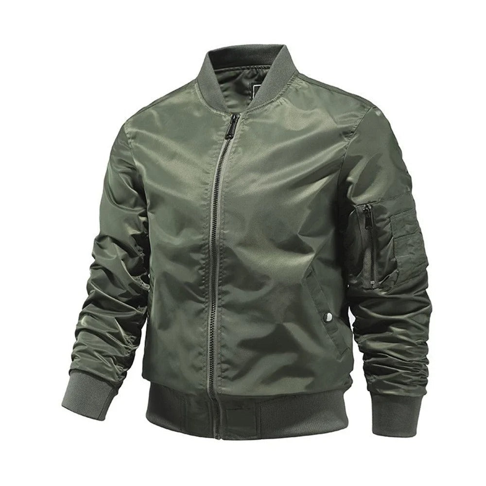 Licht & Trendy Heren Bomberjack voor de Herfst – Hector