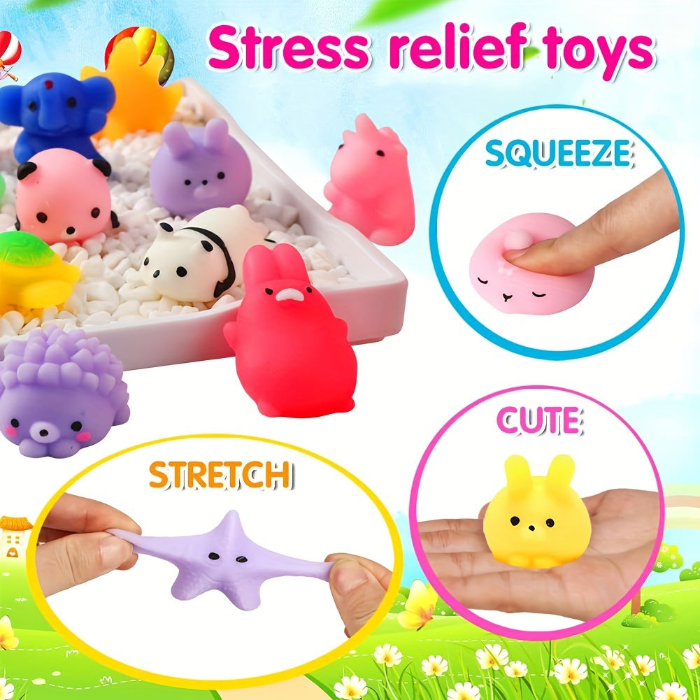 36 Schattige Squishy Dieren Speeltjes - KawaiiKnijpjes