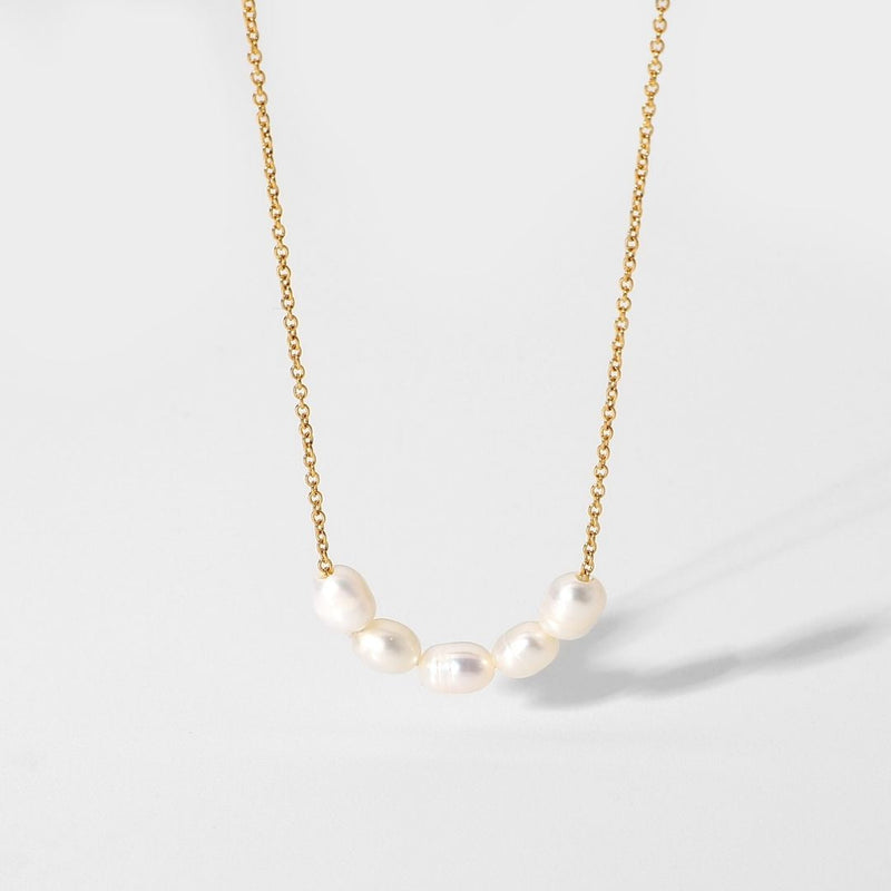Fijne Ketting met Zoetwaterparels - Celina