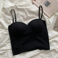 Set van 4 Luchtige Tanktops met Ingebouwde Bandeau BH - Tiana