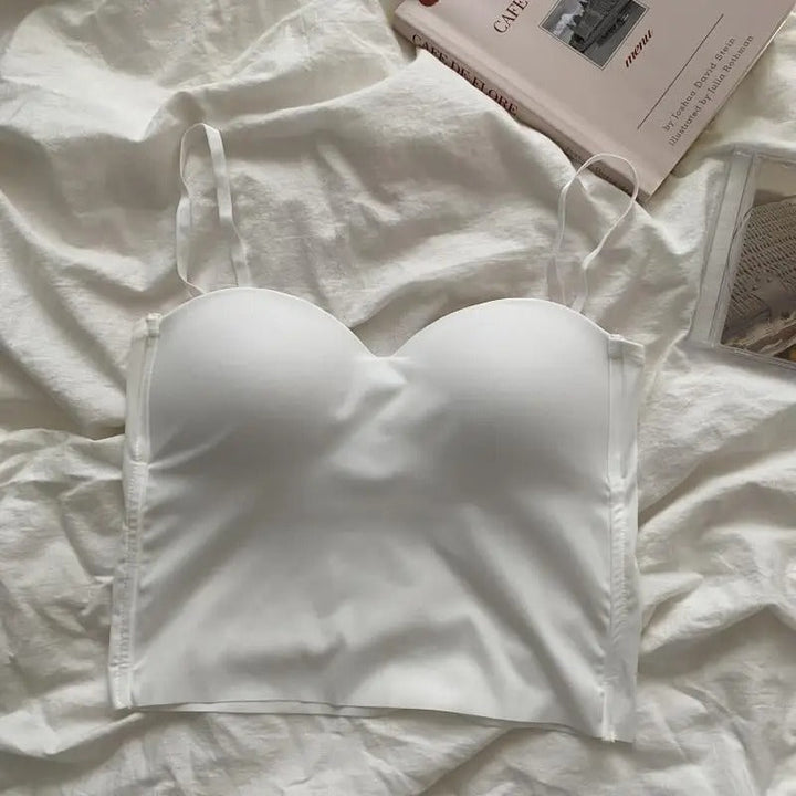 Set van 4 Luchtige Tanktops met Ingebouwde Bandeau BH - Tiana