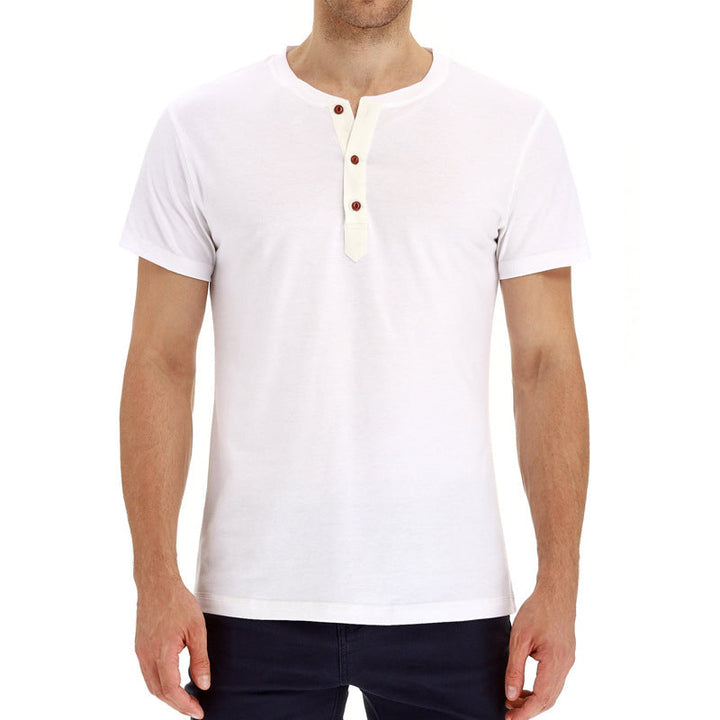 Zomers Katoenen Heren T-shirt – Finn