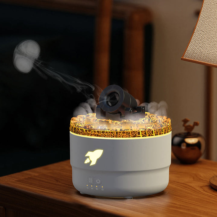 Aroma Diffuser en Luchtbevochtiger met Nachtlamp - LavaGlow