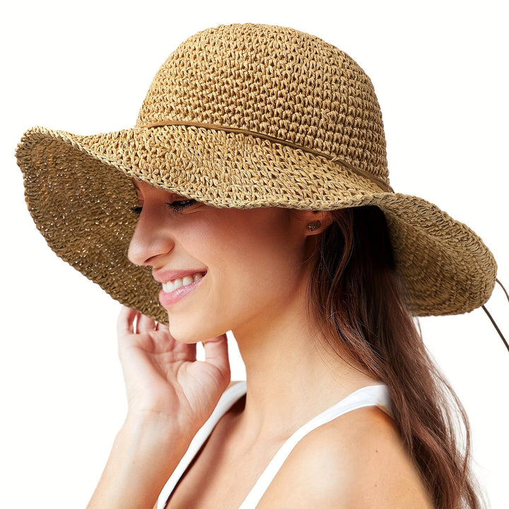 Gehaakte Boho Strohoed voor Zomerreizen – Elouan