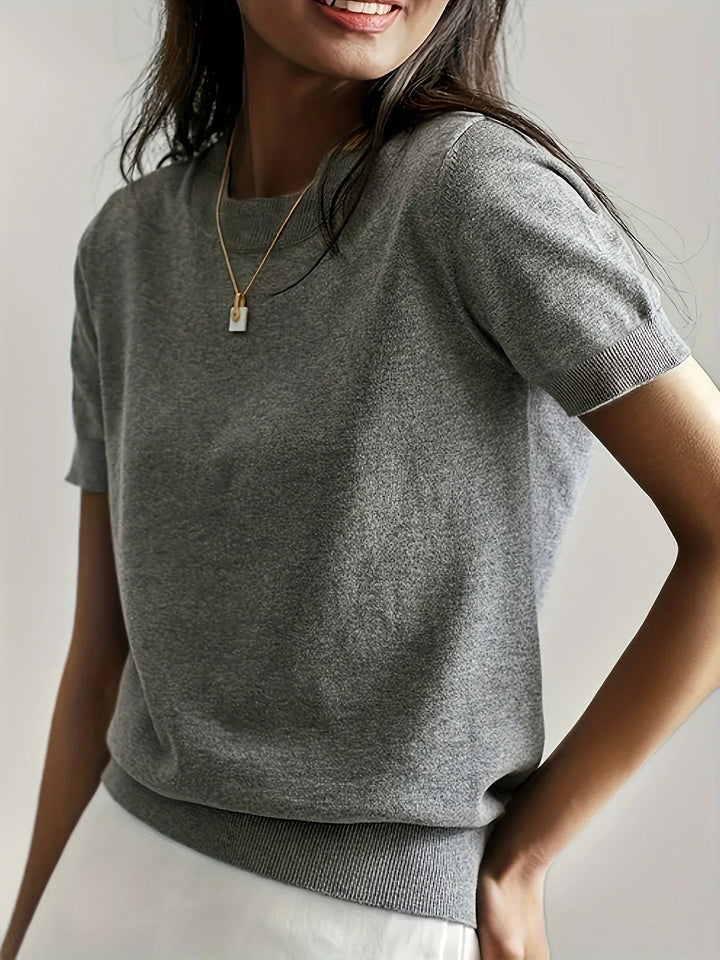 Dames Korte Mouwen Trui – Mila