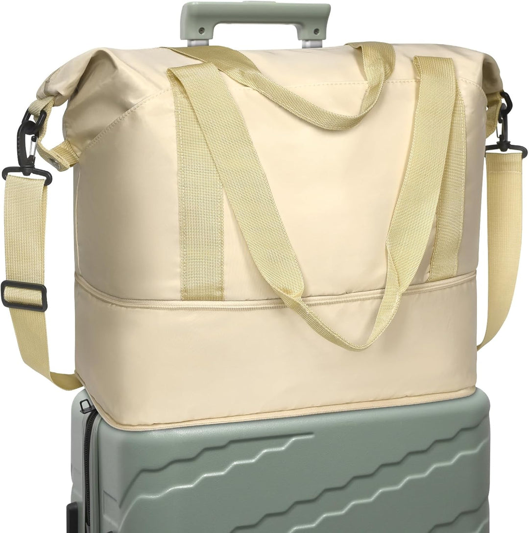 Uitbreidbare Sporttas met Nat Vak & Trolley Sleeve – Waterdichte Reisbagage