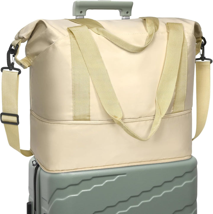 Uitbreidbare Sporttas met Nat Vak & Trolley Sleeve – Waterdichte Reisbagage