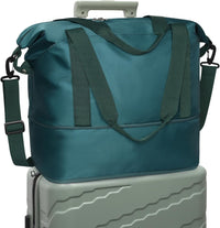 Uitbreidbare Sporttas met Nat Vak & Trolley Sleeve – Waterdichte Reisbagage