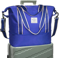 Uitbreidbare Sporttas met Nat Vak & Trolley Sleeve – Waterdichte Reisbagage
