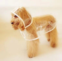 Transparante Waterdichte Regenjas voor Honden - DryPaw