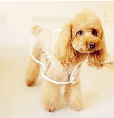 Transparante Waterdichte Regenjas voor Honden - DryPaw