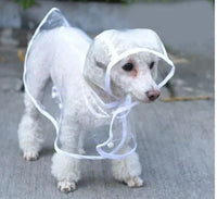 Transparante Waterdichte Regenjas voor Honden - DryPaw