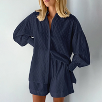Tweedelige Dames Zomerset met Lantaarnmouwen – Nina